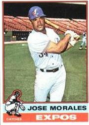 1976 Topps Baseball Cards      418     Jose Morales RC
